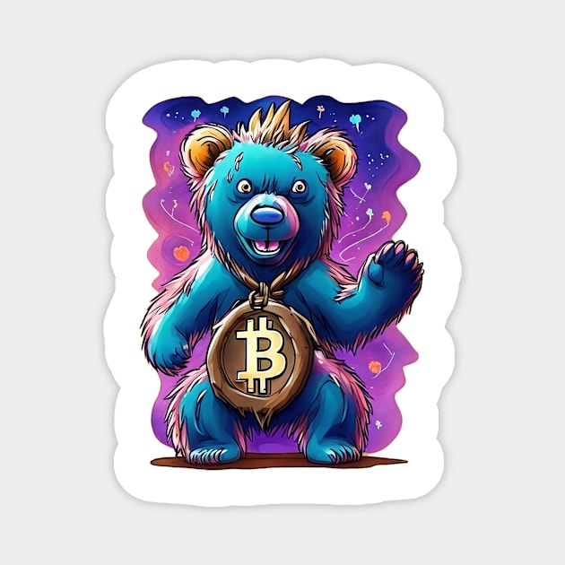 bear bitcoin market Magnet by ElArrogante