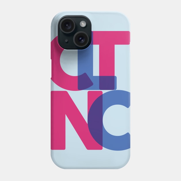 CLT NC Phone Case by JRLunaArt