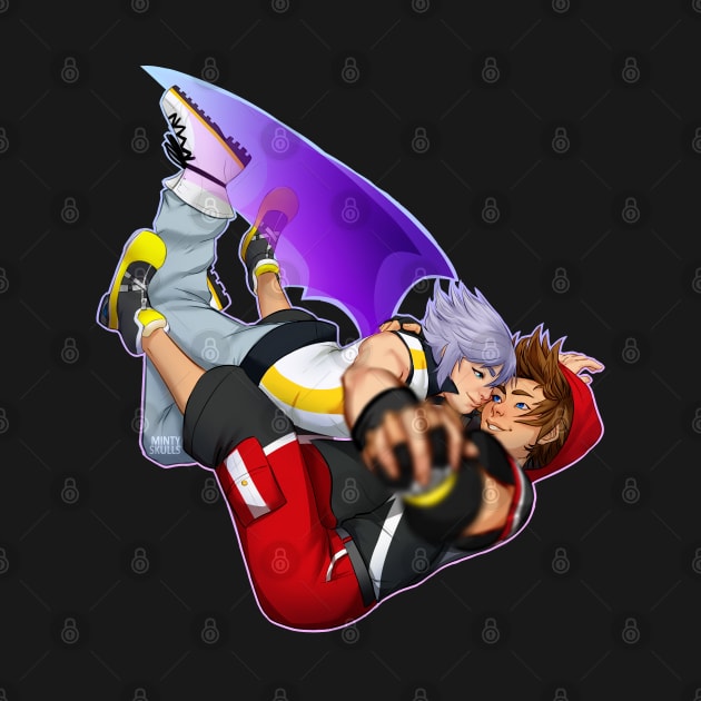 DDD SoRiku - No Background by VenaCoeurva