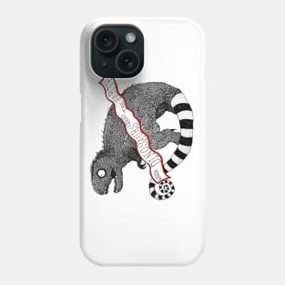 Burton-esque T Rex Phone Case