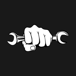 Wrench with fist T-Shirt