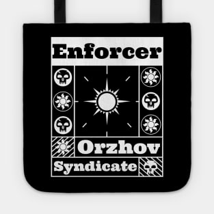 Orzhov Syndicate | Enforcer | MTG Guild White on Black Design Tote