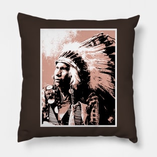 Afraid Of Hawk-Oglala Lakota Pillow