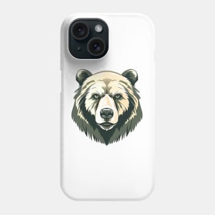 Grizzly Bear Animal Freedom World Wildlife Wonder Vector Graphic Phone Case