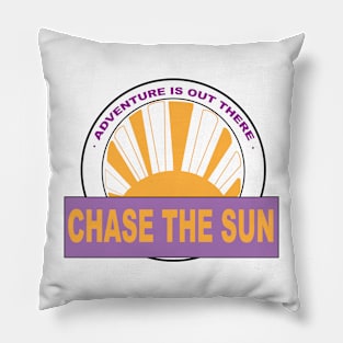 Chase The Sun Pillow