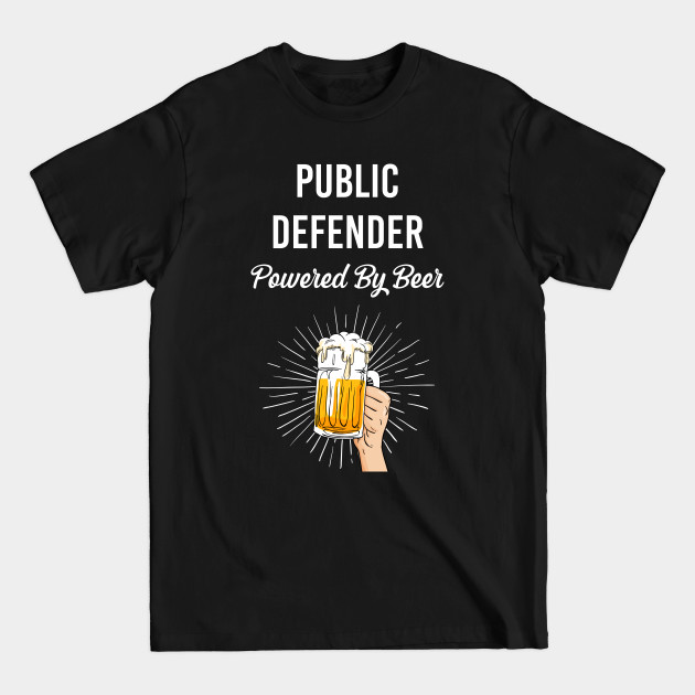 Disover Beer Public defender - Public Defender - T-Shirt