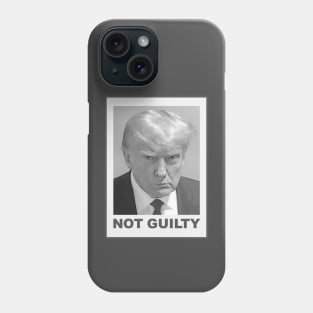 Trump Mug Shot Not Guilty Phone Case