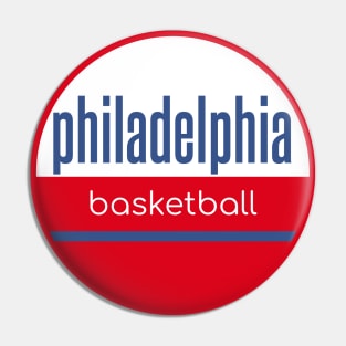 philadelphia basketball Pin