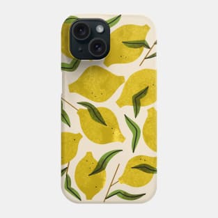 Nine Lemons Phone Case