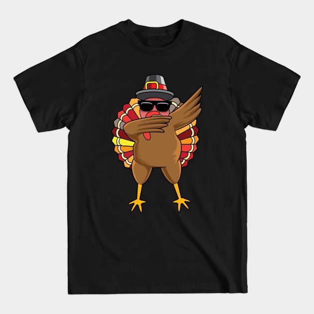 Discover Dabbing Turkey Thanksgiving Day Gifts Pilgrim Boys Kids Men - Dabbing Turkey - T-Shirt