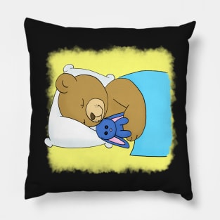 Bundle Up, Baby Bear Pillow