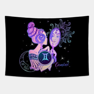 Gemini Astrology Horoscope Zodiac Birth Sign Gift for Women Tapestry