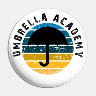 The umbrella academy allison distressed vintage Pin