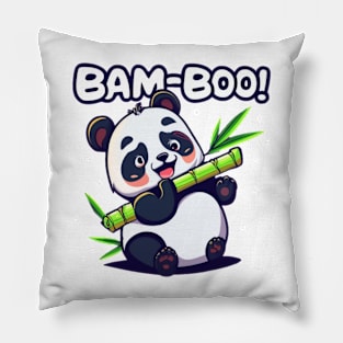 panda bam-boo Pillow