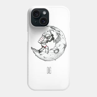 Terraform the moon Phone Case