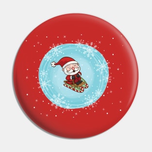 Santa Sliding Pin