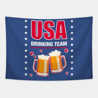 USA DRINKING TEAM Tapestry