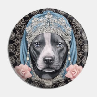 Elegant Staffy Pin