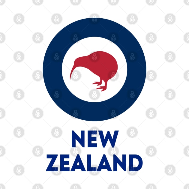 New Zealand Military Roundel, RNZAF, Royal New Zealand Air Force. by VFR Zone