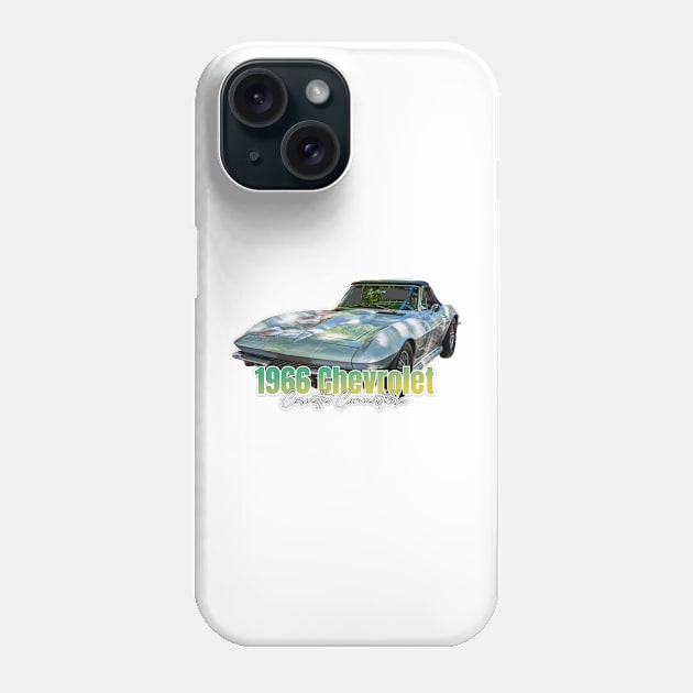 1966 Chevrolet Corvette Convertible Phone Case by Gestalt Imagery