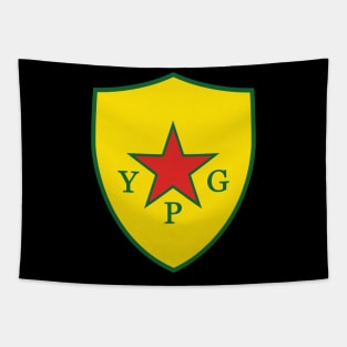 Kurdish YPG People's Protection Units Patch Tapestry