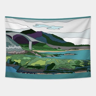 The Atlantic Road, Norway - Digital Landscape Tapestry