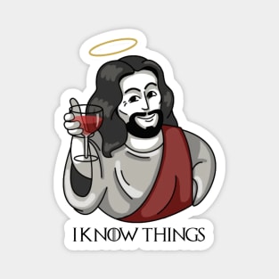 Jesus Knows Everything Magnet