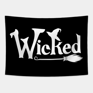 Wicked. Fun Halloween Design. Tapestry