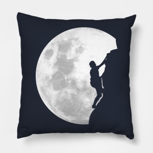 Climb the moon Pillow