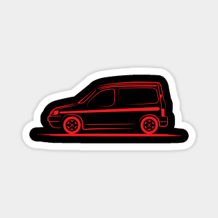 Citroen Berlingo 1996 Red Magnet