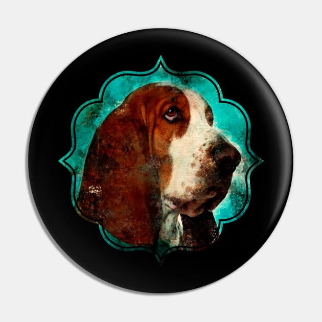 Basset Hound Pin by Nartissima