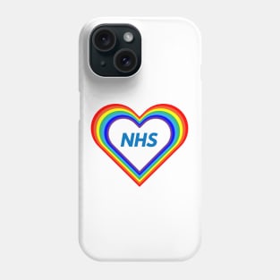 NHS Rainbow heart Phone Case