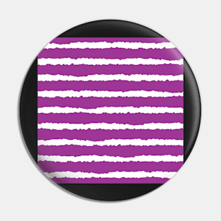 Purple Horizontal Stripe Seamless Pattern Pin