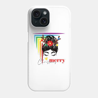 Merry and Bright Baubles Phone Case