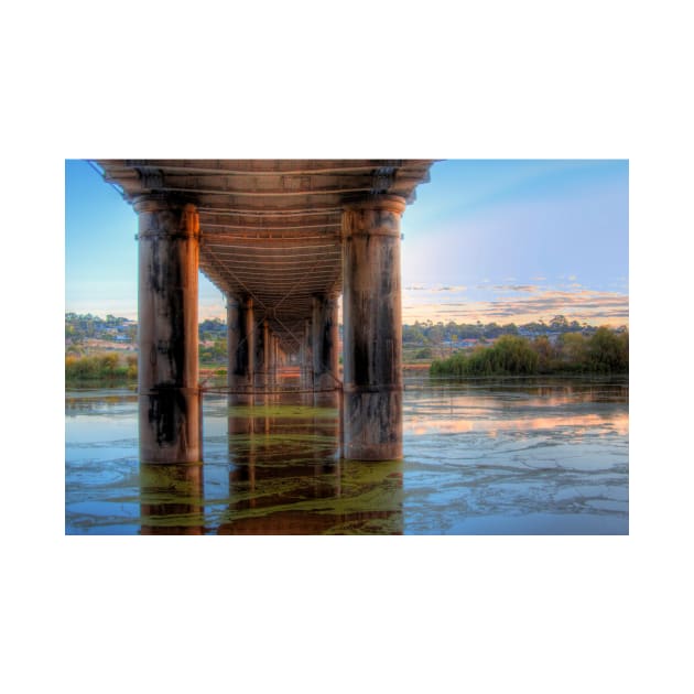 Lost Temples - The River, Murray Bridge, South Australia by Mark Richards