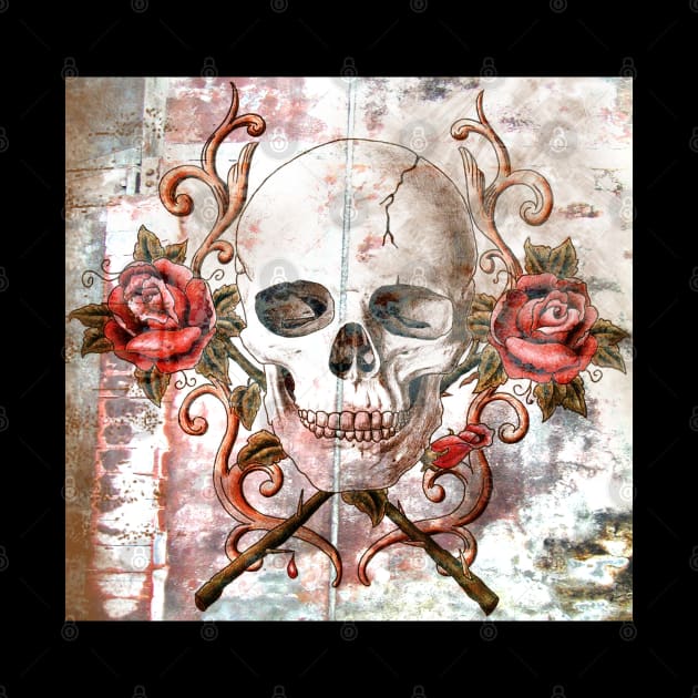 Skull N' Roses by marengo