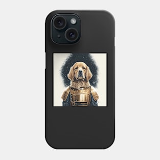 Golden Retriever Astronaut Suit Space The Force Phone Case