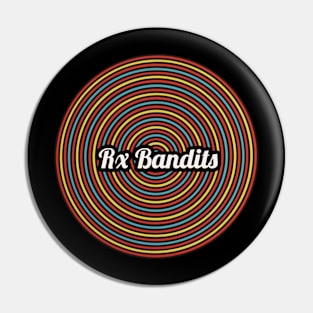 Rx Bandits / Vintage Circle Style Pin