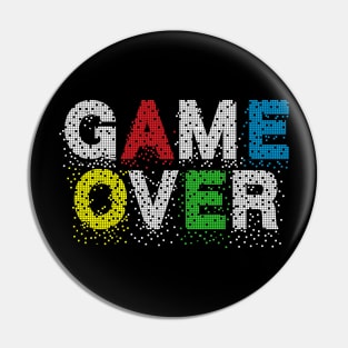 Game Over Pin