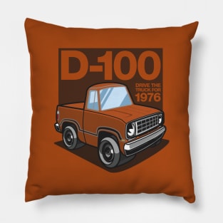 D100 - 1976 (Sunstone) Pillow