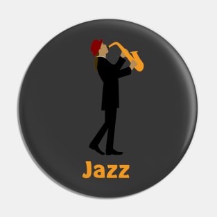 Saxophonist Pin