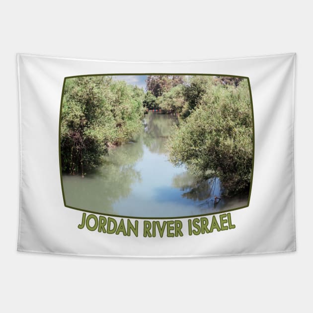 Israel, Jordan River Tapestry by UltraQuirky