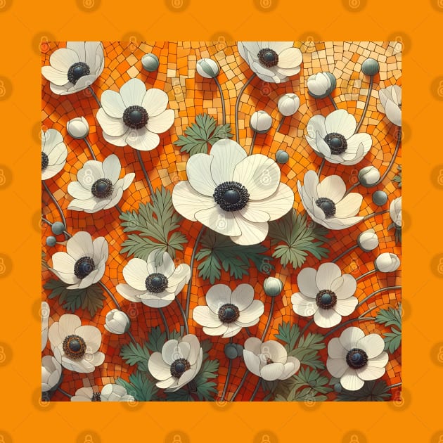 Anemone Flowers by Jenni Arts