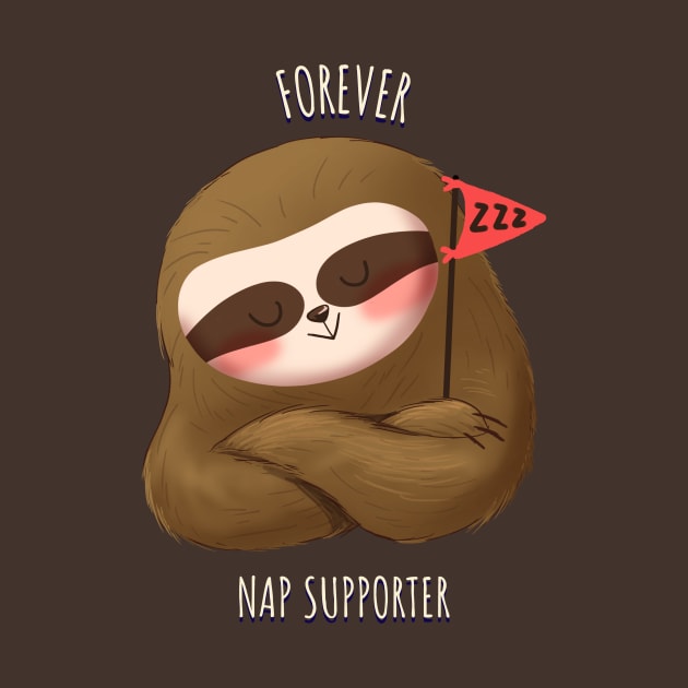 forever nap supporter by WOAT