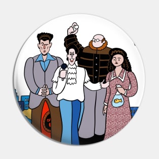 Seinfeld Submarine Pin