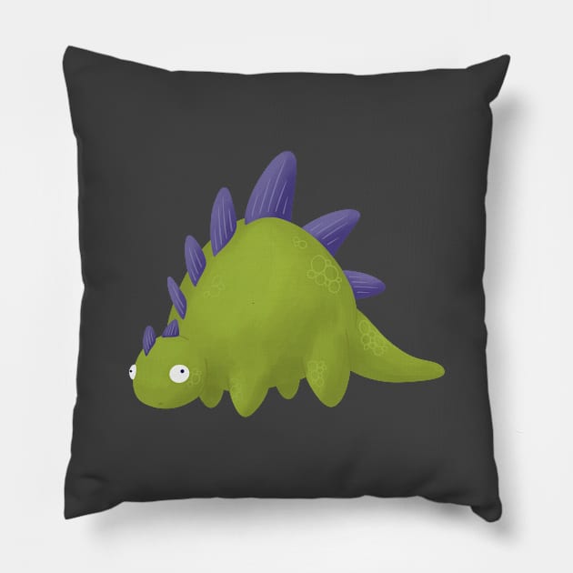 Stegosaurus Pillow by IJ