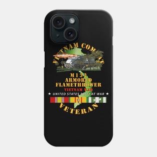 M132 Armored Flamethrower - Vietnam Combat Vet w VN SVC Phone Case