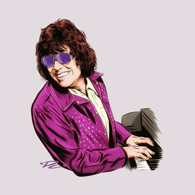 Ronnie Milsap - An illustration by Paul Cemmick by PLAYDIGITAL2020