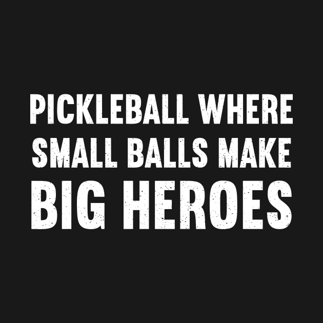 Pickleball Where Small Balls Make Big Heroes by trendynoize