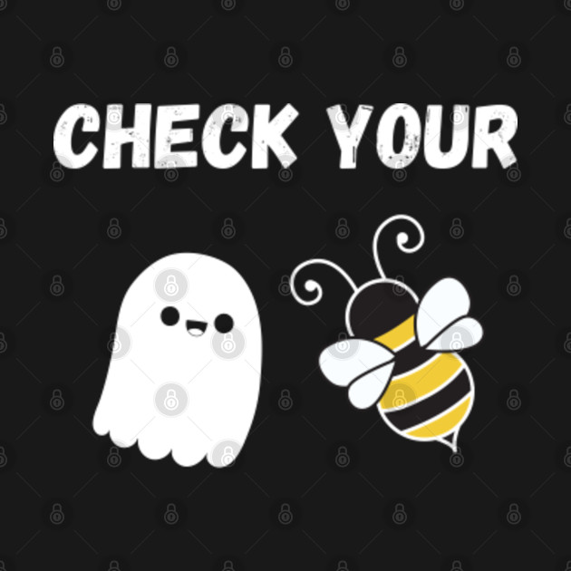 Discover Check Your Boo Bee Breast Cancer Halloween - Breast Cancer Halloween - T-Shirt